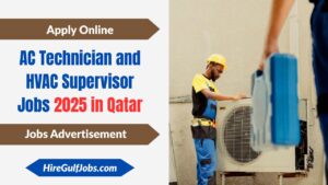 AC Technician and HVAC Supervisor Jobs 2025 in Qatar